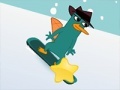 Gioco Perry The Platypus Snowboarding