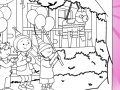 Gioco Caillou Online Coloring Game