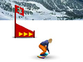Gioco Snowboard slalom