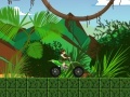 Gioco Ben 10 in the jungle on a motorcycle