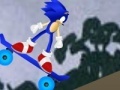 Gioco Sonic on the skateboard