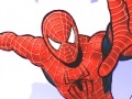 Gioco Spiderman flying: coloring