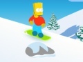 Gioco Bart snowboarding