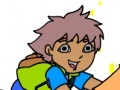 Gioco Go Diego go online coloring game