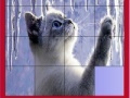 Gioco Cat and icicles slide puzzle