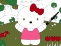 Gioco Hello kitty online coloring page