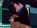 Gioco Bella and Edward Kissing