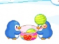 Gioco Penguins and ice cream balls