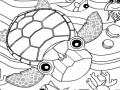 Gioco Rosy Coloring: Turtle and Friends