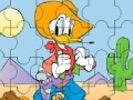 Gioco Cowboy Donald: Jigsaw Puzzle