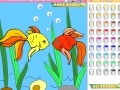 Gioco Kid's coloring: Goldfish