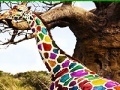 Gioco Colorful Hungry Giraffe: Slide Puzzle