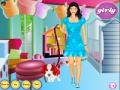 Gioco Cute Girl with puppy dressup