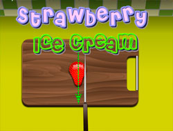 Gioco Cucina con Sara: Fatto in casa gelato alla fragola