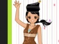 Gioco African Girl dressup