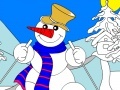 Gioco Snowman Coloring Game