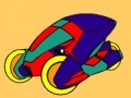 Gioco Space car coloring