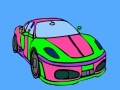 Gioco Modern car coloring