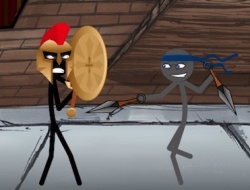Gioco Stickman: Super Battle