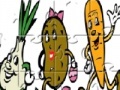 Gioco Veggies Jigsaw