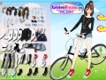 Gioco Bicycle Girl Dress Up Game