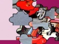 Gioco Little red car puzzle