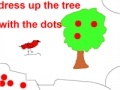 Gioco Dress up the tree with the dots