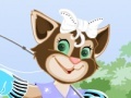 Gioco Cat Fishing Dress Up