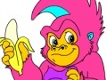 Gioco Playful Monkeys Coloring 
