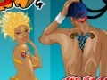 Gioco Cosplay Girl Tattoo Artist 