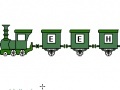Gioco Trains and Letters