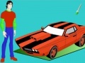 Gioco Kevins car coloring
