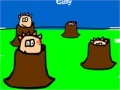 Gioco Shooting People. Who pop out of holes.