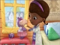 Gioco Doc McStuffins. Holly at the bathroom. Puzzle