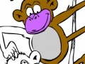 Gioco Coloring Jungle Monkeys