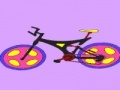 Gioco Amazing yellow bike coloring