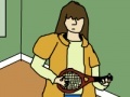 Gioco Tennis Racket Guitarist