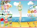 Gioco The girl on a beach