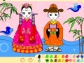Gioco Japanese Girl Coloring