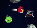 Gioco Angry birds. Run in space