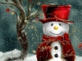 Gioco Cute Snowmen Jigsaw