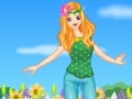 Gioco Showy flowers girl