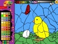 Gioco Chick And egg coloring