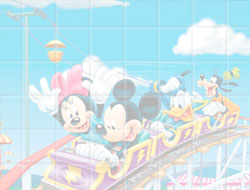 Gioco Topolino: sulle montagne russe