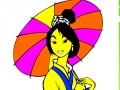 Gioco Princess Mulan Coloring