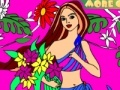 Gioco Kid's coloring: Beautiful girl 2