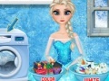 Gioco Elsa Washing Clothes