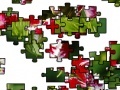 Gioco Puzzle with red flowers