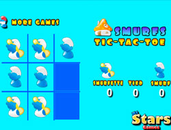 Gioco Smurf: Tic Tac Toe.