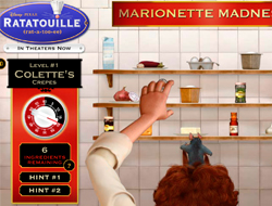 Gioco Ratatouille.